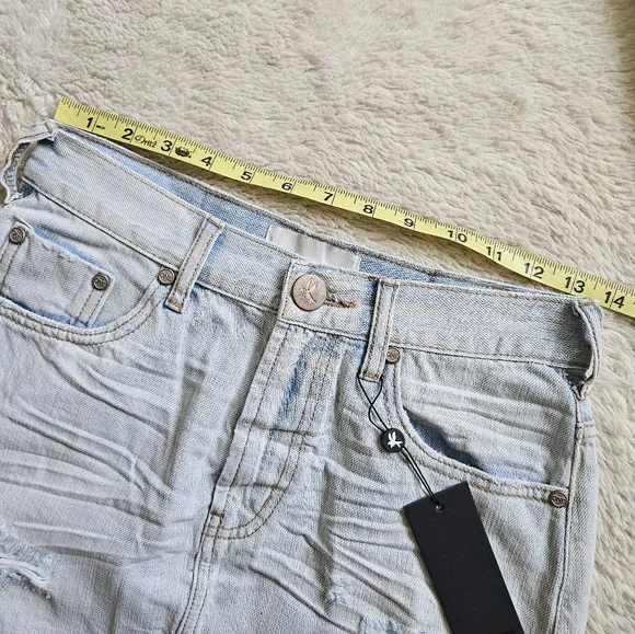 NWT One teaspoon 2020 mini denim skirt - Picture 8 of 9
